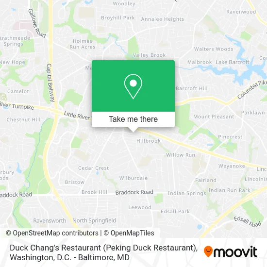Duck Chang's Restaurant (Peking Duck Restaurant) map