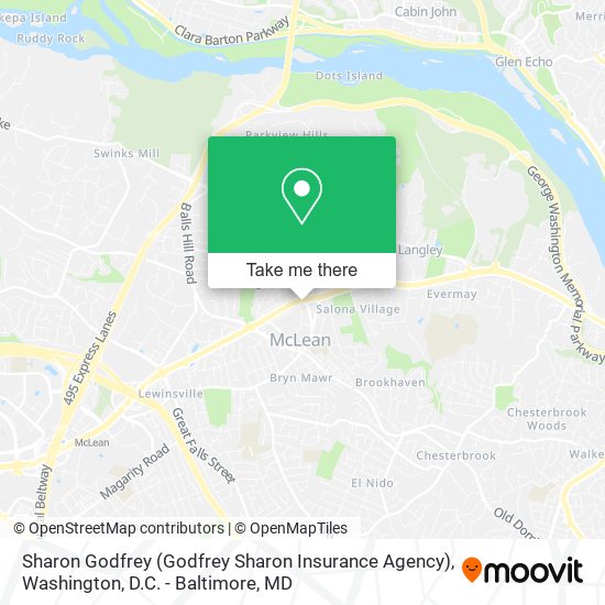 Sharon Godfrey (Godfrey Sharon Insurance Agency) map