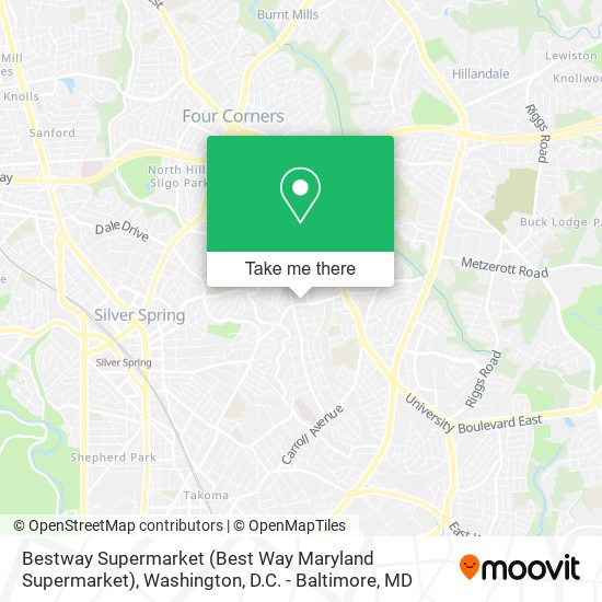 Bestway Supermarket (Best Way Maryland Supermarket) map