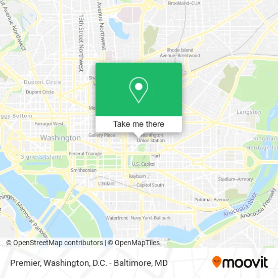 Premier map