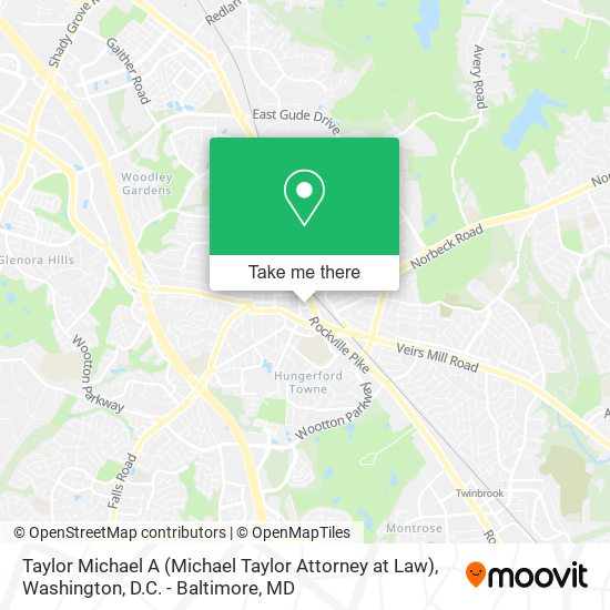 Mapa de Taylor Michael A (Michael Taylor Attorney at Law)