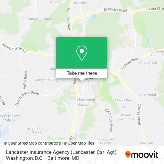 Lancaster Insurance Agency (Lancaster, Carl Agt) map