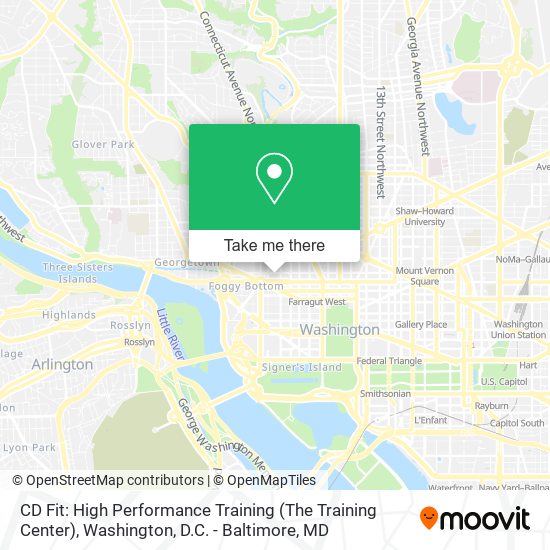CD Fit: High Performance Training (The Training Center) map