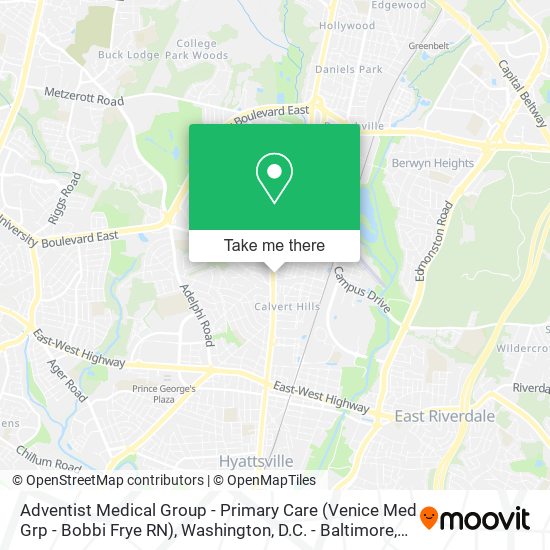 Adventist Medical Group - Primary Care (Venice Med Grp - Bobbi Frye RN) map