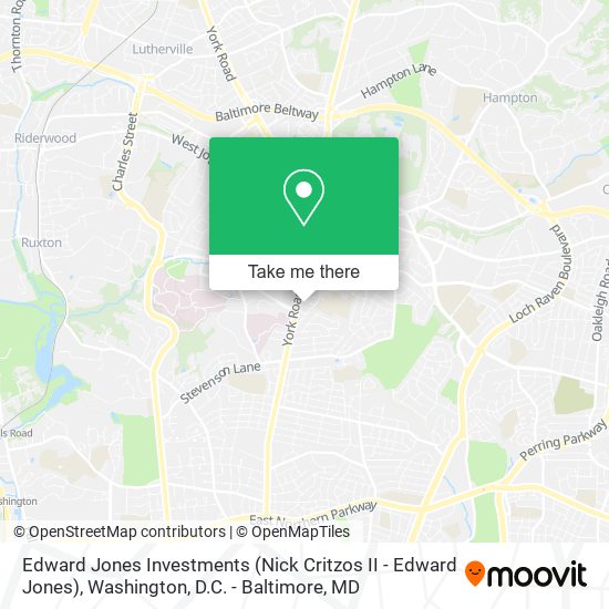 Edward Jones Investments (Nick Critzos II - Edward Jones) map