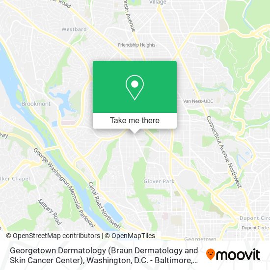 Georgetown Dermatology (Braun Dermatology and Skin Cancer Center) map