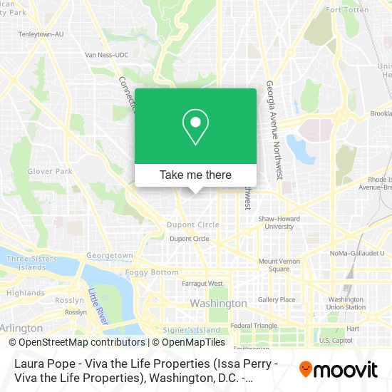 Laura Pope - Viva the Life Properties (Issa Perry - Viva the Life Properties) map