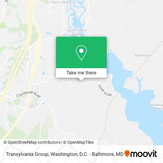 Transylvania Group map