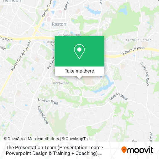 The Presentation Team (Presentation Team - Powerpoint Design & Training + Coaching) map