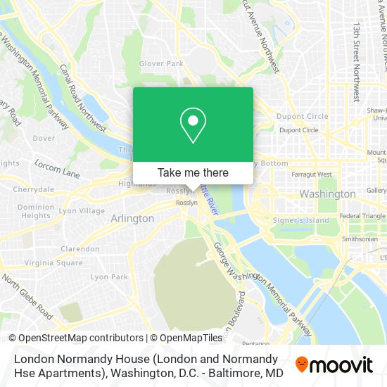 London Normandy House (London and Normandy Hse Apartments) map