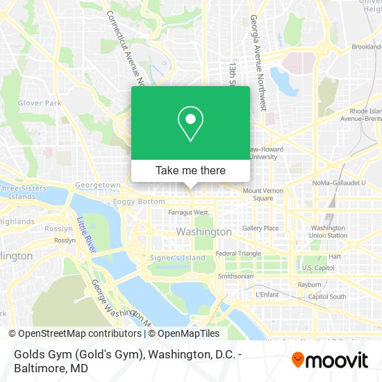 Golds Gym (Gold's Gym) map