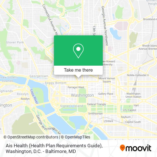 Ais Health (Health Plan Requirements Guide) map