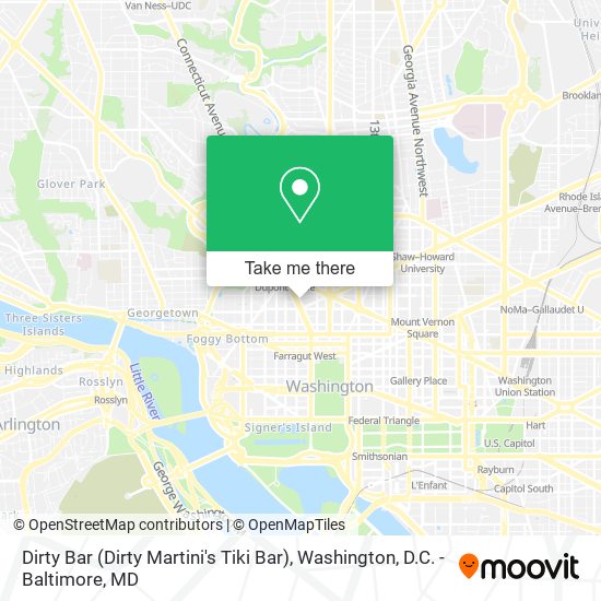 Dirty Bar (Dirty Martini's Tiki Bar) map