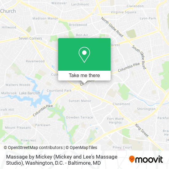 Massage by Mickey (Mickey and Lee's Massage Studio) map