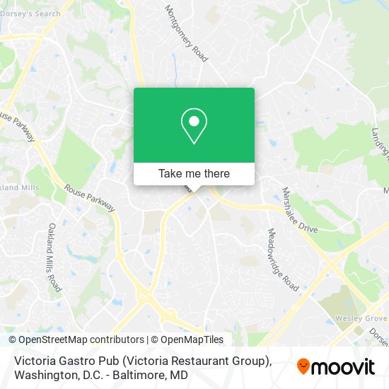 Mapa de Victoria Gastro Pub (Victoria Restaurant Group)