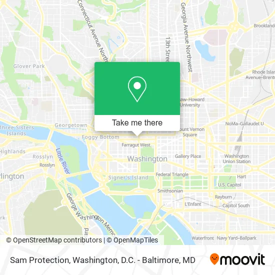 Sam Protection map