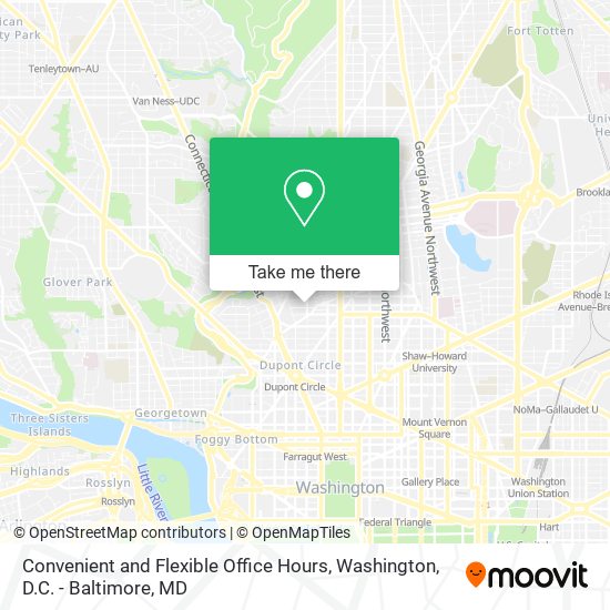 Convenient and Flexible Office Hours map