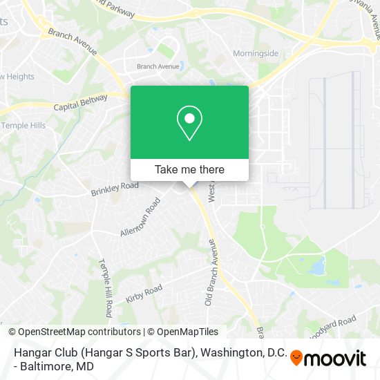 Mapa de Hangar Club (Hangar S Sports Bar)