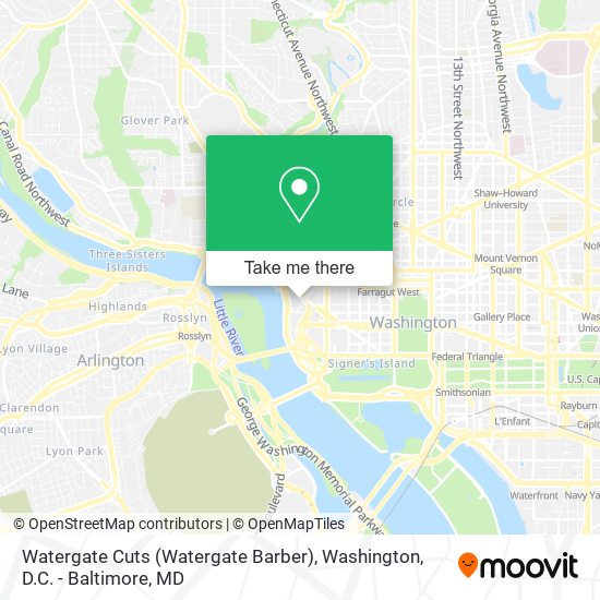 Watergate Cuts (Watergate Barber) map