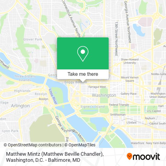 Matthew Mintz (Matthew Beville Chandler) map