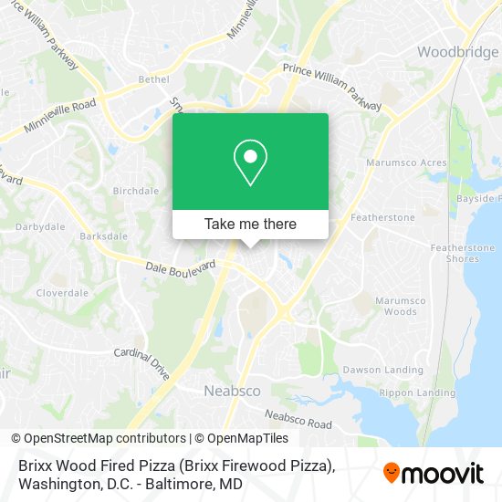 Brixx Wood Fired Pizza (Brixx Firewood Pizza) map