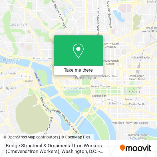 Bridge Structural & Ornamental Iron Workers (Cmsvend*Iron Workers) map