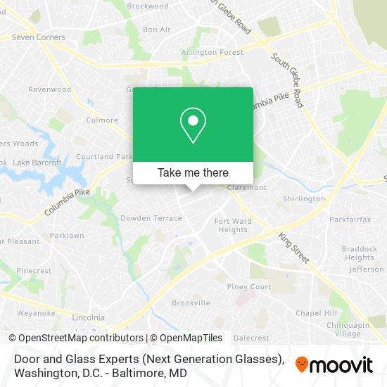 Door and Glass Experts (Next Generation Glasses) map