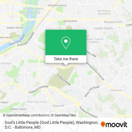 God's Little People map