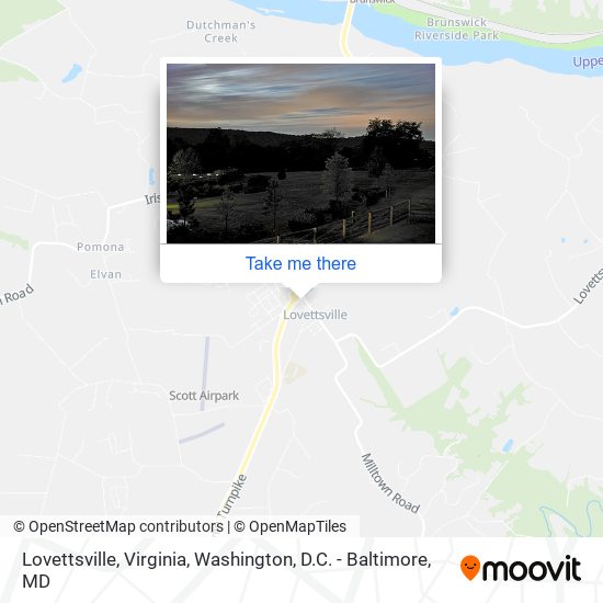 Lovettsville, Virginia map