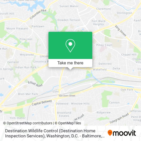 Destination Wildlife Control (Destination Home Inspection Services) map