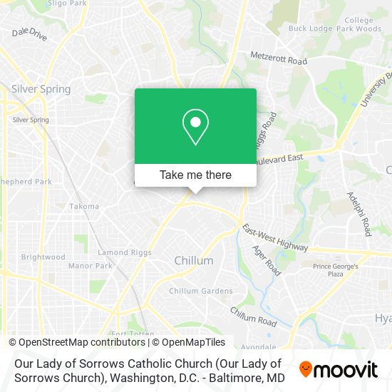 Our Lady of Sorrows Catholic Church map