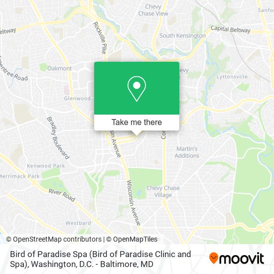 Bird of Paradise Spa (Bird of Paradise Clinic and Spa) map