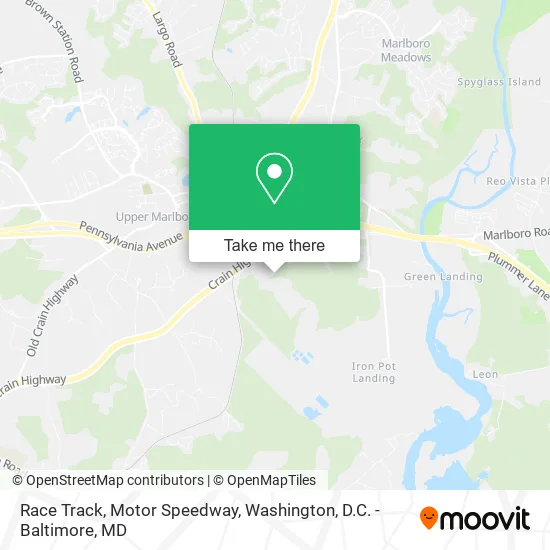 Race Track, Motor Speedway map