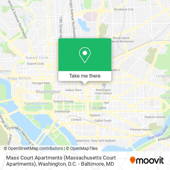 Mass Court Apartments (Massachusetts Court Apartments) map
