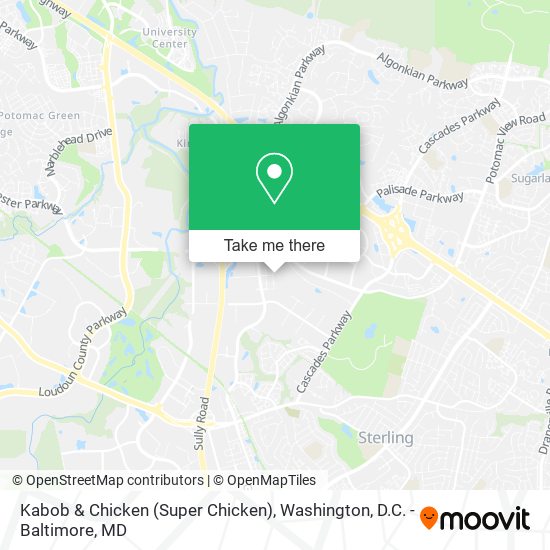 Kabob & Chicken (Super Chicken) map