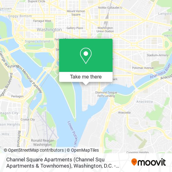 Channel Square Apartments (Channel Squ Apartments & Townhomes) map