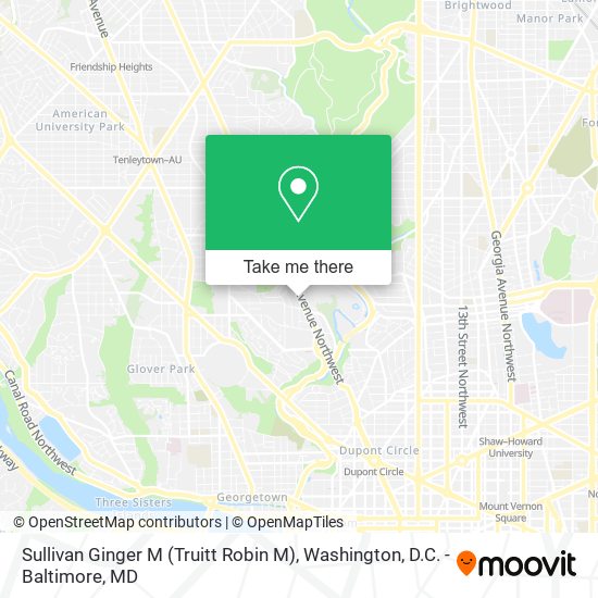 Sullivan Ginger M (Truitt Robin M) map