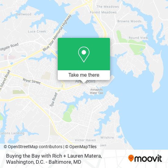Buying the Bay with Rich + Lauren Matera map