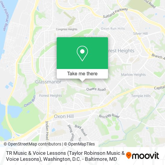 Mapa de TR Music & Voice Lessons (Taylor Robinson Music & Voice Lessons)