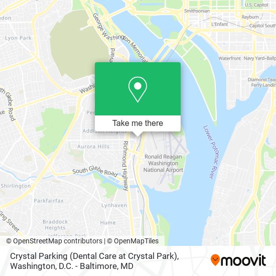 Crystal Parking (Dental Care at Crystal Park) map