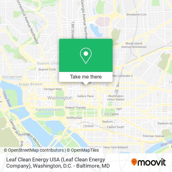 Leaf Clean Energy USA map