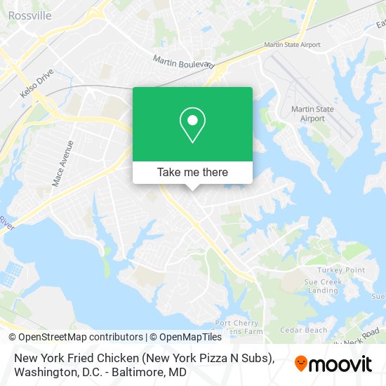 New York Fried Chicken (New York Pizza N Subs) map