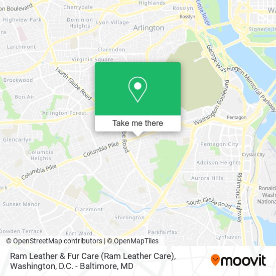 Ram Leather & Fur Care map