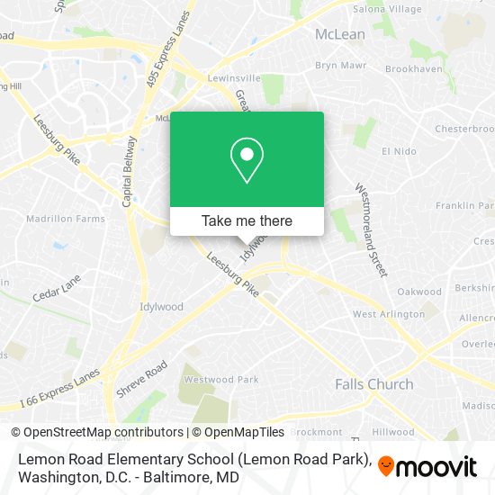 Lemon Road Elementary School (Lemon Road Park) map