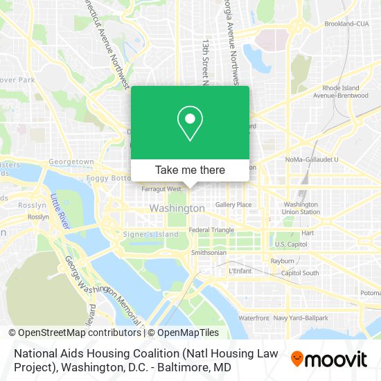 National Aids Housing Coalition (Natl Housing Law Project) map