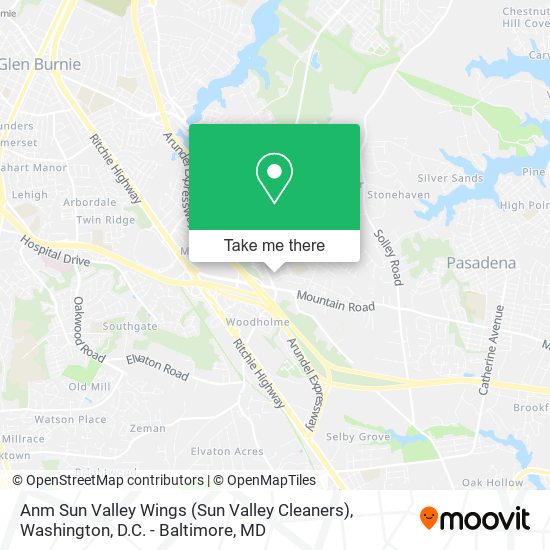 Mapa de Anm Sun Valley Wings (Sun Valley Cleaners)