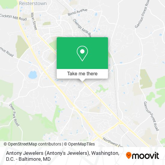 Antony Jewelers (Antony's Jewelers) map