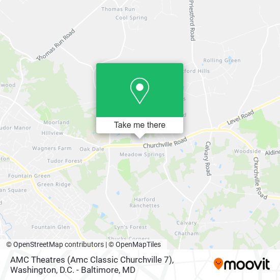 AMC Theatres (Amc Classic Churchville 7) map