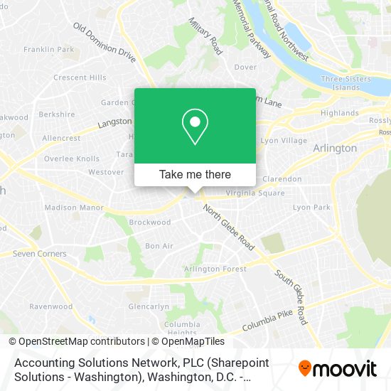 Accounting Solutions Network, PLC (Sharepoint Solutions - Washington) map