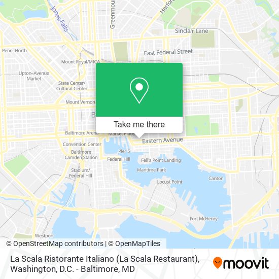 La Scala Ristorante Italiano (La Scala Restaurant) map